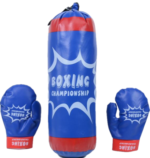 Sac de Box cu Mănuși, 42cm