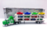 Camion Transportator cu 12 Mașinuțe – Set pentru Colecționari și Aventuri