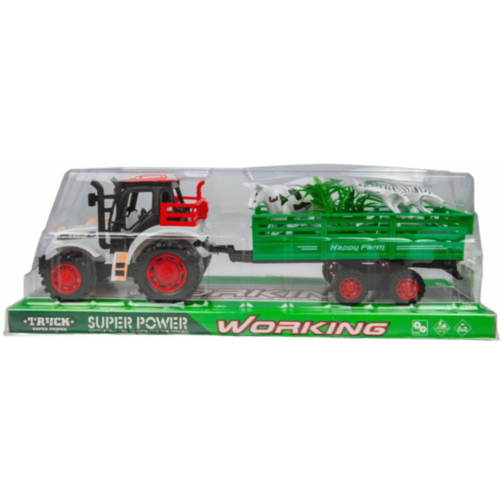 Tractor cu Remorcă pentru Animale și Copaci
