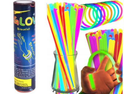 Set 50 Bețișoare Luminoase Glow Party Colorate | image