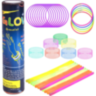 Set 50 Bețișoare Luminoase Glow Party Colorate