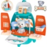 Set îngrijire animale copii cu rucsac și cățeluș