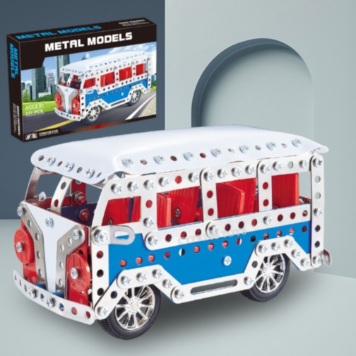 Constructor metalic microbuz 337 piese diy