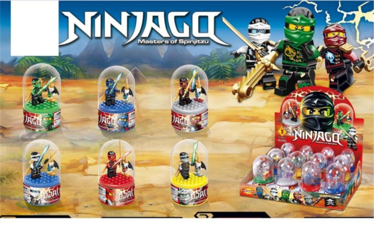 Ninjago, Mini-Figurina de Asamblat