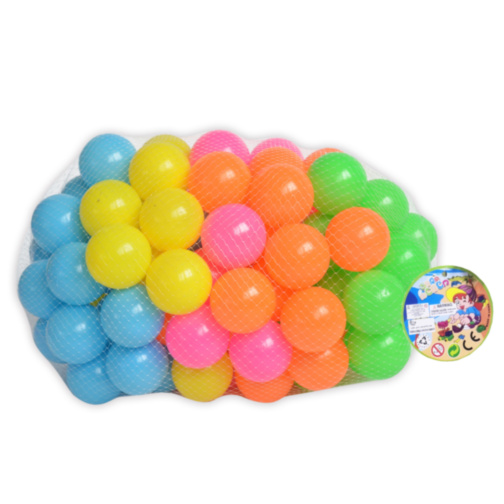 Set 100 Bile Colorate din Plastic