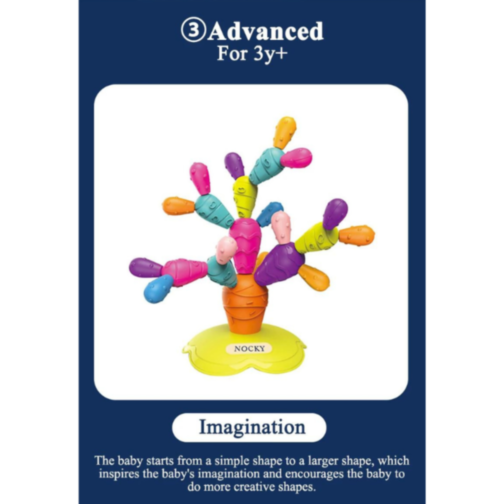 Cactus Magnetic Educativ 31 Piese - Distracție și Dezvoltare