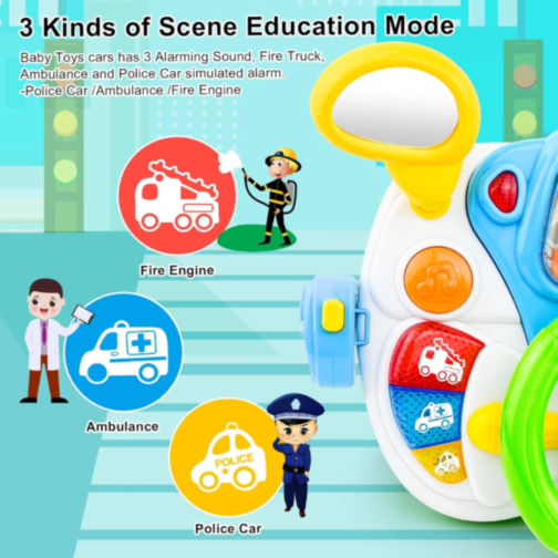 Volan Interactiv pentru Copii – Simulare Realistă de Conducere