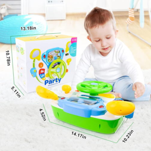 Volan Interactiv pentru Copii – Simulare Realistă de Conducere