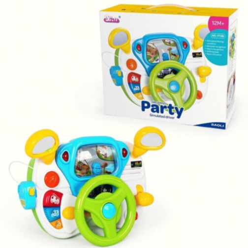 Volan Interactiv pentru Copii – Simulare Realistă de Conducere