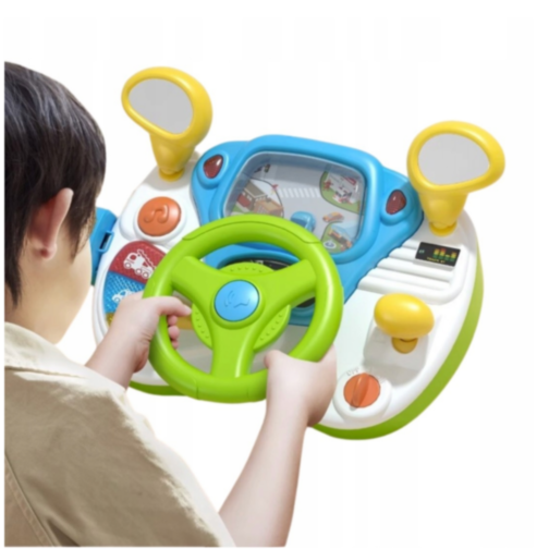 Volan Interactiv pentru Copii – Simulare Realistă de Conducere
