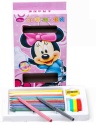 Set 12 Creioane Colorate cu Ascuțitoare și Radieră