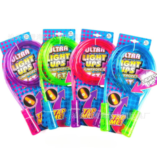 Coardă de Sărit cu LED – Distracție Activă și Strălucitoare (culoare aleatorie)