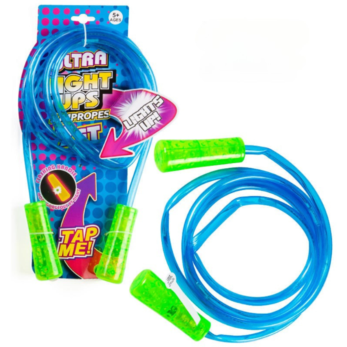 Coardă de Sărit cu LED – Distracție Activă și Strălucitoare (culoare aleatorie)