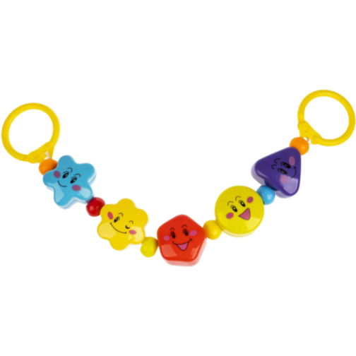 Zornăitoare Agățabilă - Prieteni Veseli cu Forme și Culori