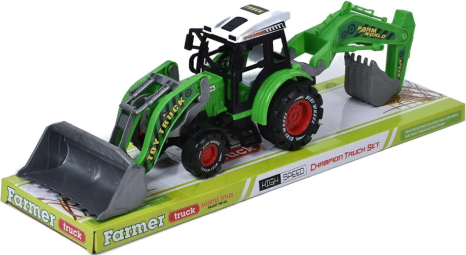 Tractor cu Lopată și Excavator