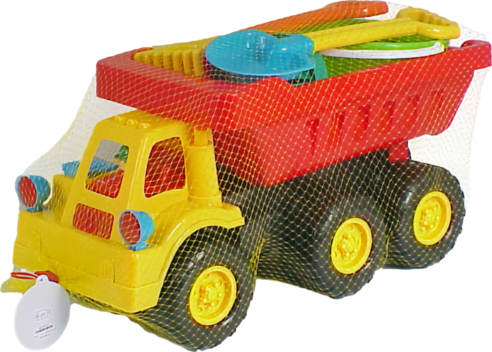 Mega Camion cu Galetușă și Accesorii de Nisip, 52cm