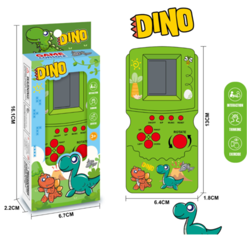 Tetris - Consolă de Jocuri Dino pentru Copii