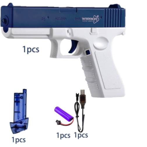 Pistol Electric cu Apă Reîncărcabil (roșu)