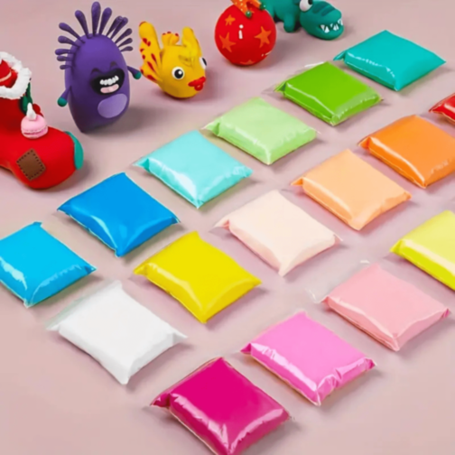 Set Plastilină Ușoară Air Dry Clay 12 Culori