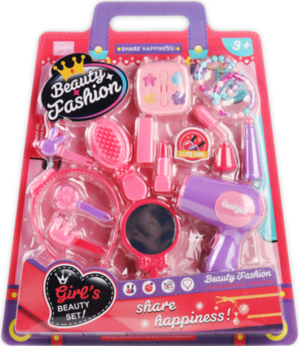 Set Fashion cu Uscator de Păr, Oglindă și Accesorii