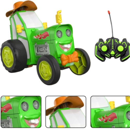 Tractor Dansator cu Telecomandă - Salturi și Acțiune