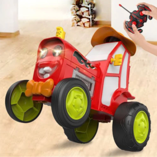 Tractor Dansator cu Telecomandă - Salturi și Acțiune