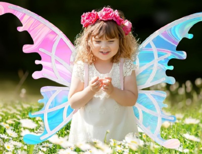 Aripi Magice Prințesă cu Efecte Luminiscente | image