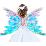 Aripi Magice Prințesă cu Efecte Luminiscente