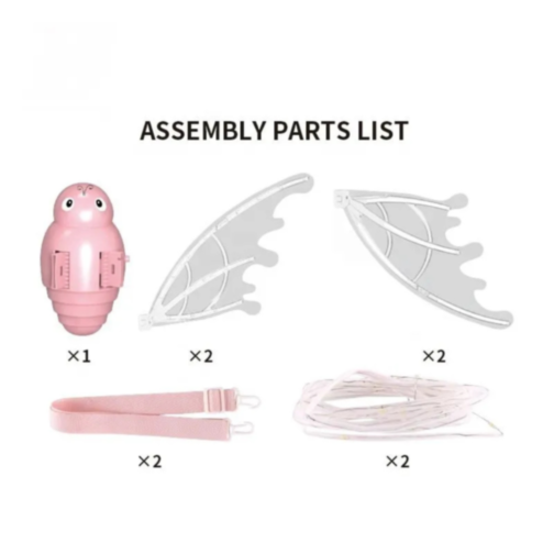 Aripi Magice Prințesă cu Efecte Luminiscente