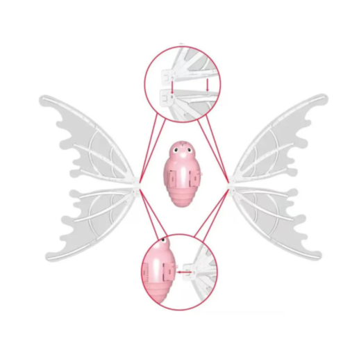 Aripi Magice Prințesă cu Efecte Luminiscente