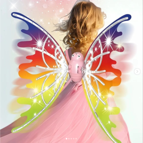 Aripi Magice Prințesă cu Efecte Luminiscente