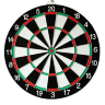 Tablă de Darts cu Față Dublă și 6 Săgeți – Distracție și Precizie