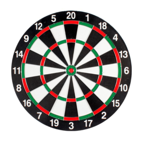 Tablă de Darts cu Față Dublă și 6 Săgeți – Distracție și Precizie
