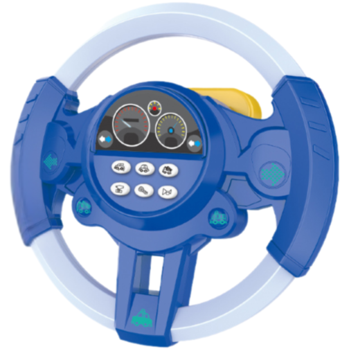 Volan Interactiv pentru Copii cu Sunete și Rotire 360° (culoare aleatorie)