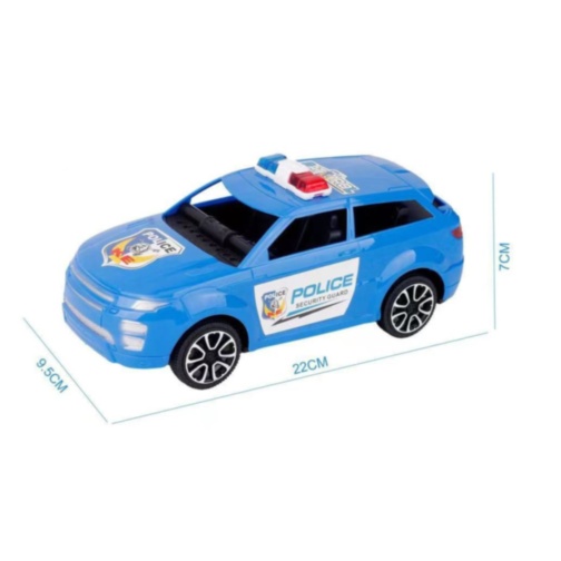 Camion transport mașini poliție copii cu platformă mare (culoare aleatorie)