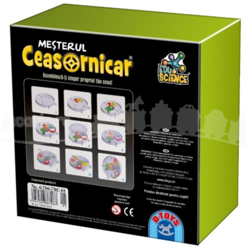 Meșterul Ceasornicar  joc EduScience