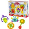 Set 4 Zornăitoare: Broscuță, Maimuță, Crab și Maracas