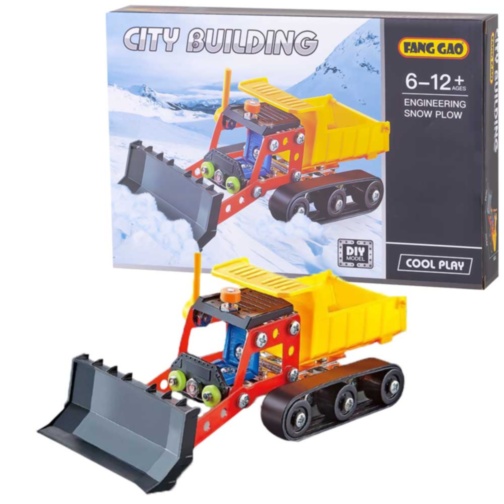 Set de Construcție Metalic "Camionul de Deszăpezire" 110 piese