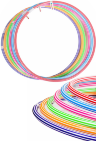 Hula Hoop Mini pentru 5-9 ani, diametru 65cm 