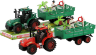 Tractor cu Remorcă cu Fermieri, 32cm   