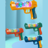 Pistol cu Efecte de Lumină și Vibrație – Jucărie Interactivă cu Roți Colorate