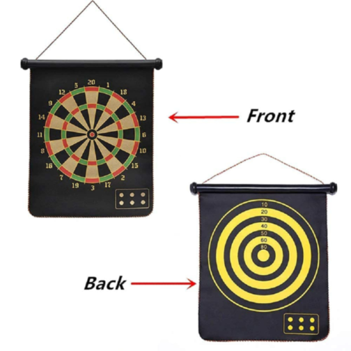 Tablă de Darts Magnetică cu 6 Săgeți – Joc de Precizie pentru Copii și Adulți