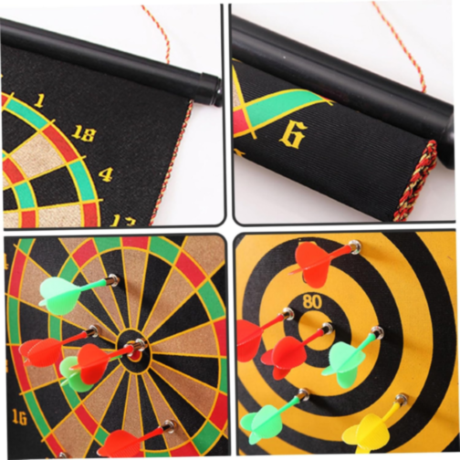 Tablă de Darts Magnetică cu 6 Săgeți – Joc de Precizie pentru Copii și Adulți