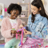 Păpușă Candylocks cu păr colorat pentru coafat – Double Bun