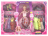 Barbie cu 8 Ținute, Încălțăminte și Bijuterii