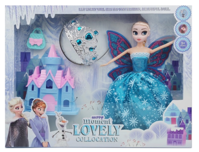 Elsa cu Mini-Castel și Diademă
