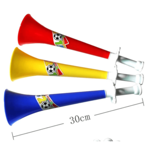 Trompetă Vuvuzelă Colorată pentru Suporteri cu Sunet Puternic (culoare aleatorie)