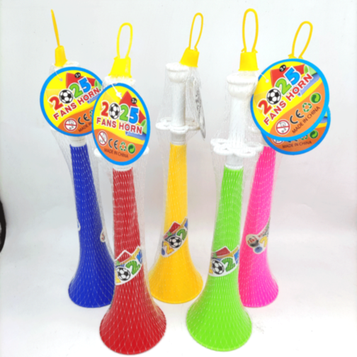 Trompetă Vuvuzelă Colorată pentru Suporteri cu Sunet Puternic (culoare aleatorie)