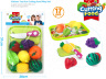 Set 7 Fructe de Feliat cu Cuțit și Tocător