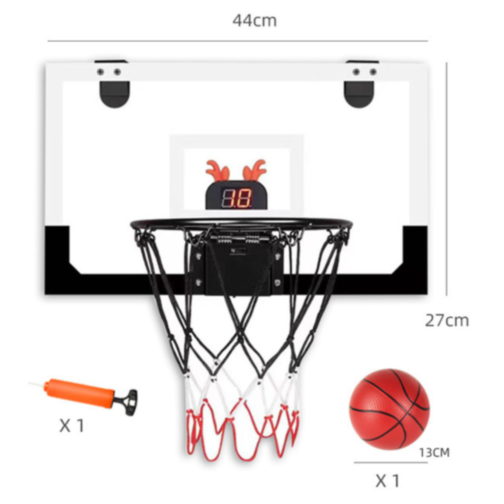 Coș de Baschet cu Scor Electronic – Jucărie Interactivă pentru Copii